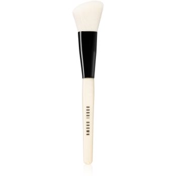 Bobbi Brown Angled Face Brush perie curbata pentru pudra si bronz Bobbi Brown Angled Face Brush perie curbata pentru pudra si bronz