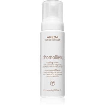 Aveda Phomollient™ Styling Foam spumă de coafat pentru definirea și forma coafurii pentru par fin si normal Aveda Phomollient™ Styling Foam spumă de coafat pentru definirea și forma coafurii pentru par fin si normal