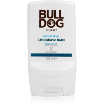 Bulldog Sensitive Aftershave Balm balsam după bărbierit cu aloe vera Bulldog Sensitive Aftershave Balm balsam după bărbierit cu aloe vera