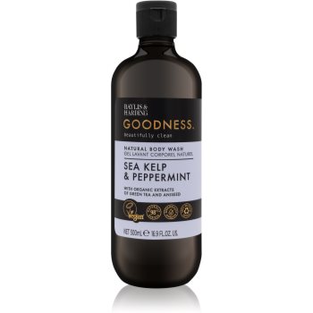 Baylis & Harding Goodness Sea Kelp & Peppermint gel de duș cu extract de alge marine Baylis & Harding Goodness Sea Kelp & Peppermint gel de duș cu extract de alge marine