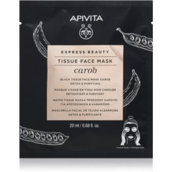 Apivita Express Beauty Carob masca pentru celule cu efect detoxifiant Apivita Express Beauty Carob masca pentru celule cu efect detoxifiant