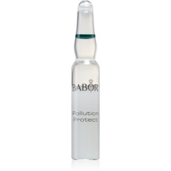 BABOR Ampoule Concentrates Pollution Protect ser regenerator pentru protecție împotriva poluării externe BABOR Ampoule Concentrates Pollution Protect ser regenerator pentru protecție împotriva poluării externe