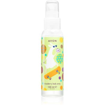 Avon Lama Dude spray de corp racoritor cu aroma de capsuni Avon Lama Dude spray de corp racoritor cu aroma de capsuni