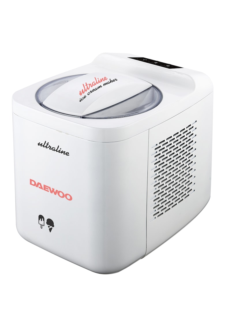 Aparat de facut inghetat UltraLine - 135 W - capacitate 1 litru - touch control panel - timp preparare inghetata 90-120 minute - temperatura preparare - 5 grade Celsius - Alb Aparat de facut inghetat UltraLine - 135 W - capacitate 1 litru - touch control panel - timp preparare inghetata 90-120 minute - temperatura preparare - 5 grade Celsius - Alb