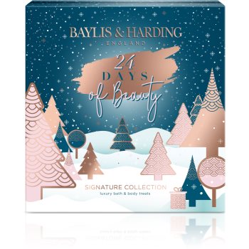 Baylis & Harding Jojoba, Vanilla & Almond Oil Calendar de Crăciun Baylis & Harding Jojoba, Vanilla & Almond Oil Calendar de Crăciun