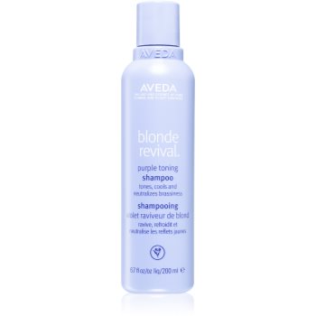 Aveda Blonde Revival™ Purple Toning Shampoo sampon tonifiant cu violete pentru iluminarea părului sau pentru părul cu șuvițe Aveda Blonde Revival™ Purple Toning Shampoo sampon tonifiant cu violete pentru iluminarea părului sau pentru părul cu șuvițe