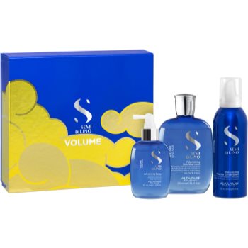 Alfaparf Milano Semi Di Lino Volumizing Kit set (pentru par fin) Alfaparf Milano Semi Di Lino Volumizing Kit set (pentru par fin)