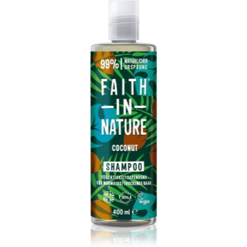 Faith In Nature Coconut sampon hidratant pentru par normal spre uscat Faith In Nature Coconut sampon hidratant pentru par normal spre uscat