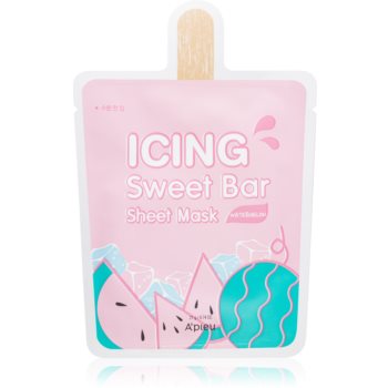 A’pieu Icing Sweet Bar Mask Watermelon mască textilă nutritivă A’pieu Icing Sweet Bar Mask Watermelon mască textilă nutritivă