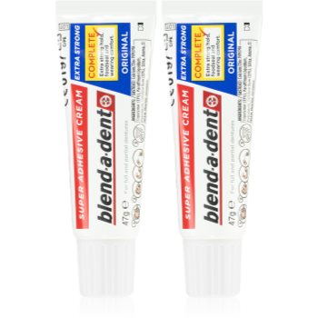 Blend-a-dent Extra Strong Original cremă de fixare pentru proteze dentare Blend-a-dent Extra Strong Original cremă de fixare pentru proteze dentare