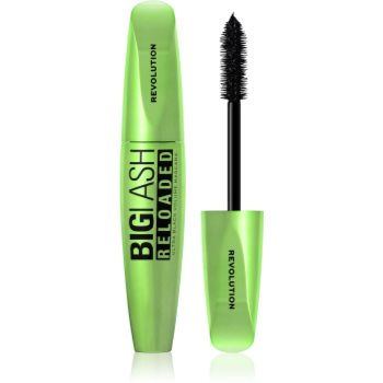 Makeup Revolution Big Lash Reloaded rimel pentru volum, foarte negru Makeup Revolution Big Lash Reloaded rimel pentru volum, foarte negru