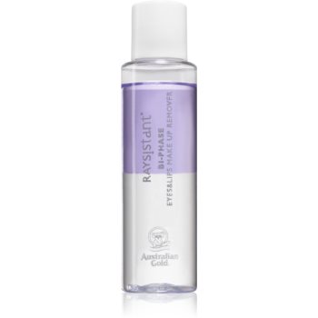Australian Gold RAYsistant Bi-Phase Make-up Remover două faze pentru îndepărtarea machiajului de pe ochi și buze Australian Gold RAYsistant Bi-Phase Make-up Remover două faze pentru îndepărtarea machiajului de pe ochi și buze