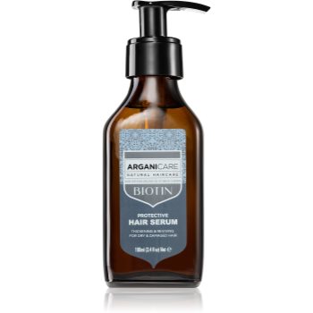 Arganicare Biotin Protective Hair Serum ser revigorant pentru păr Arganicare Biotin Protective Hair Serum ser revigorant pentru păr