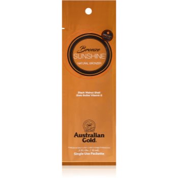 Australian Gold Bronze Sunshine cremă de protecție solară pentru solar Australian Gold Bronze Sunshine cremă de protecție solară pentru solar
