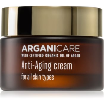 Arganicare Anti-Aging crema protectoare impotriva imbatranirii pielii pentru toate tipurile de ten Arganicare Anti-Aging crema protectoare impotriva imbatranirii pielii pentru toate tipurile de ten