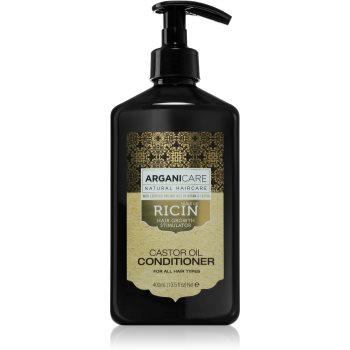 Arganicare Ricin balsam hranitor si hidratant stimuleaza cresterea parului Arganicare Ricin balsam hranitor si hidratant stimuleaza cresterea parului
