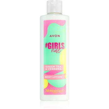 Avon #GirlsRule Green Tea & Verbena lotiune de corp racoritoare cu efect de hidratare Avon #GirlsRule Green Tea & Verbena lotiune de corp racoritoare cu efect de hidratare