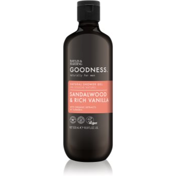 Baylis & Harding Goodness Sandalwood & Rich Vanilla Gel de duș pentru bărbați Baylis & Harding Goodness Sandalwood & Rich Vanilla Gel de duș pentru bărbați