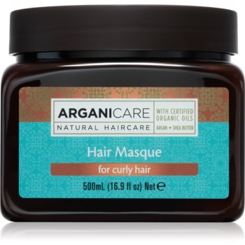 Arganicare Argan Oil & Shea Butter Hair Masque masca hranitoare pentru păr creț Arganicare Argan Oil & Shea Butter Hair Masque masca hranitoare pentru păr creț