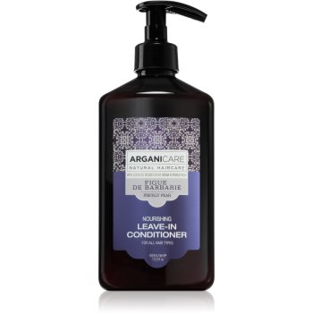 Arganicare Prickly Pear Nourishing Leave-In Conditioner balsam hranitor fara clatire pentru păr uscat și deteriorat Arganicare Prickly Pear Nourishing Leave-In Conditioner balsam hranitor fara clatire pentru păr uscat și deteriorat