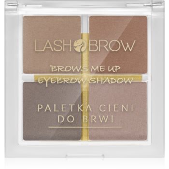 Lash Brow Brows Me Up Palette paletă fard pentru sprâncene sub formă de pudră compactă Lash Brow Brows Me Up Palette paletă fard pentru sprâncene sub formă de pudră compactă