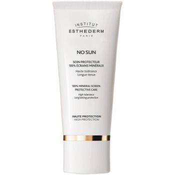 Institut Esthederm No Sun 100% Mineral Screen Protective Care protecție solară minerală 100% pentru față și corp cu o protectie UV ridicata Institut Esthederm No Sun 100% Mineral Screen Protective Care protecție solară minerală 100% pentru față și corp cu o protectie UV ridicata