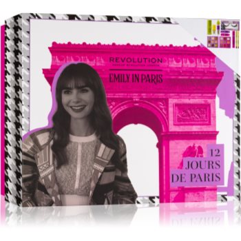 Makeup Revolution X Emily In Paris Calendar de Crăciun 12 Days in Paris Makeup Revolution X Emily In Paris Calendar de Crăciun 12 Days in Paris