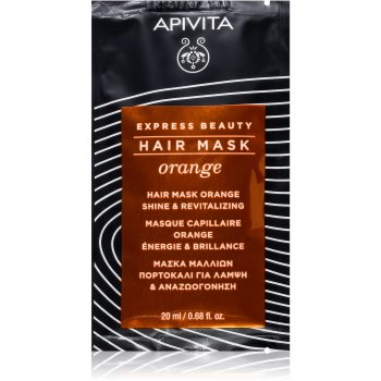 Apivita Express Beauty Orange Mască de păr cu efect revitalizant Apivita Express Beauty Orange Mască de păr cu efect revitalizant