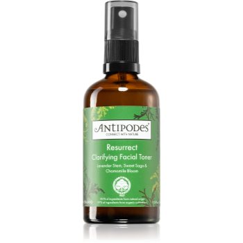 Antipodes Resurrect Clarifying Facial Toner tonic de curățare cu efect revigorant Spray Antipodes Resurrect Clarifying Facial Toner tonic de curățare cu efect revigorant Spray