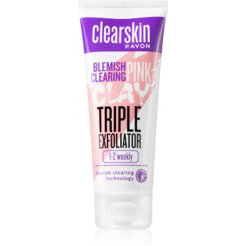 Avon Clearskin Blemish Clearing demachiant cu efect de peenling impotriva acneei Avon Clearskin Blemish Clearing demachiant cu efect de peenling impotriva acneei