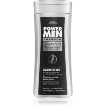 Joanna Power Men șampon pentru păr alb și gri pentru barbati Joanna Power Men șampon pentru păr alb și gri pentru barbati