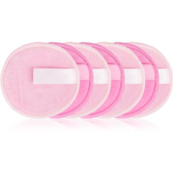Brushworks Reusable Microfibre Cleansing Pads dischete demachiante pentru make-up Brushworks Reusable Microfibre Cleansing Pads dischete demachiante pentru make-up