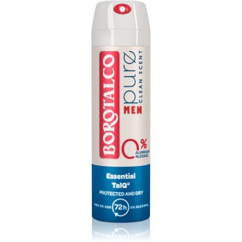 Borotalco MEN Pure Deodorant Spray fara continut de aluminiu pentru barbati Borotalco MEN Pure Deodorant Spray fara continut de aluminiu pentru barbati