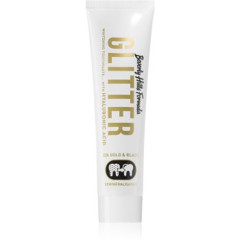 Beverly Hills Formula Glitter Gold&Black pasta de dinti pentru albire vegan Beverly Hills Formula Glitter Gold&Black pasta de dinti pentru albire vegan