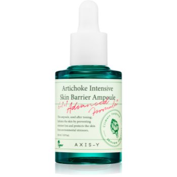 AXIS-Y 6+1+1 Advanced Formula Artichoke Intensive Skin Barrier Ampoule ser regenerant si iluminator pentru a calma si intari pielea sensibila AXIS-Y 6+1+1 Advanced Formula Artichoke Intensive Skin Barrier Ampoule ser regenerant si iluminator pentru a calma si intari pielea sensibila
