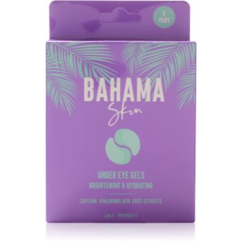 Bahama Skin Under Eyes Gels masca hidrogel pentru ochi pentru luminozitate si hidratare Bahama Skin Under Eyes Gels masca hidrogel pentru ochi pentru luminozitate si hidratare