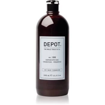 Depot No. 108 Detoxifing Charchoal Shampoo șampon detoxifiant pentru curățare pentru toate tipurile de păr Depot No. 108 Detoxifing Charchoal Shampoo șampon detoxifiant pentru curățare pentru toate tipurile de păr