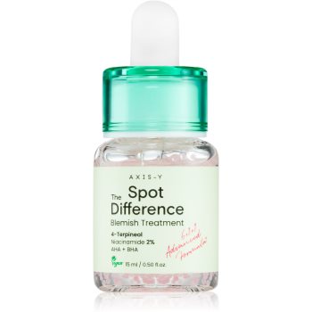 AXIS-Y 6+1+1 Advanced Formula Spot The Difference Blemish Treatment tratament topic pentru acnee pentru piele sensibilă AXIS-Y 6+1+1 Advanced Formula Spot The Difference Blemish Treatment tratament topic pentru acnee pentru piele sensibilă
