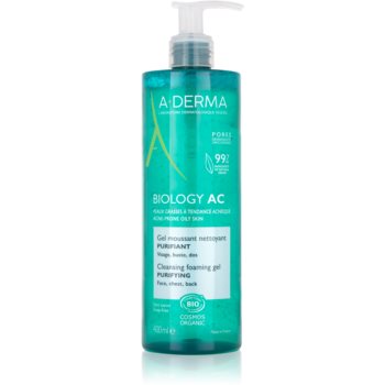 A-Derma Biology gel spumant de curatare pentru ten gras și mixt A-Derma Biology gel spumant de curatare pentru ten gras și mixt