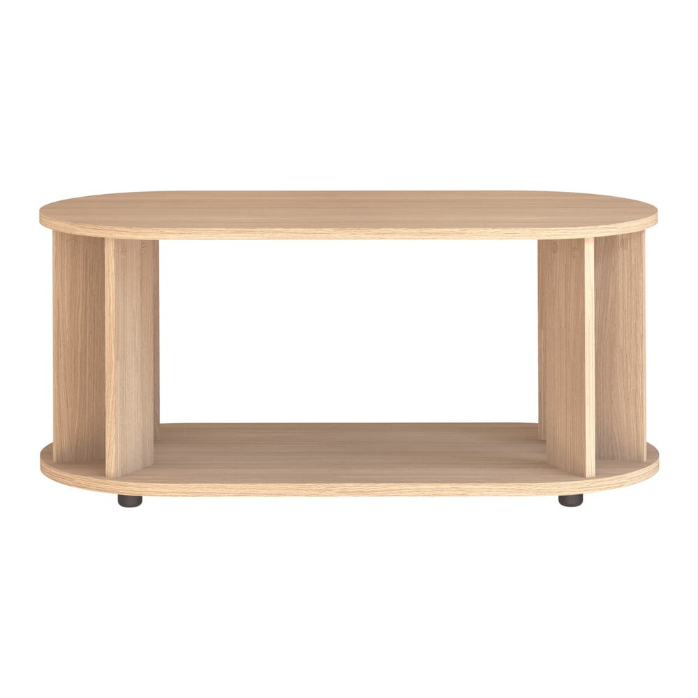 Măsuță de cafea în culoare naturală cu aspect de lemn de stejar 50x110 cm Nora – TemaHome Măsuță de cafea în culoare naturală cu aspect de lemn de stejar 50x110 cm Nora – TemaHome