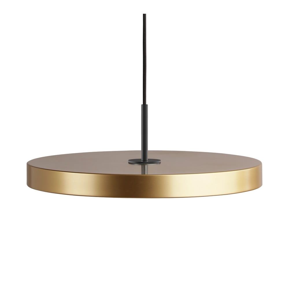 Lustră aurie LED cu abajur din metal ø 43 cm Asteria Medium – UMAGE Lustră aurie LED cu abajur din metal ø 43 cm Asteria Medium – UMAGE