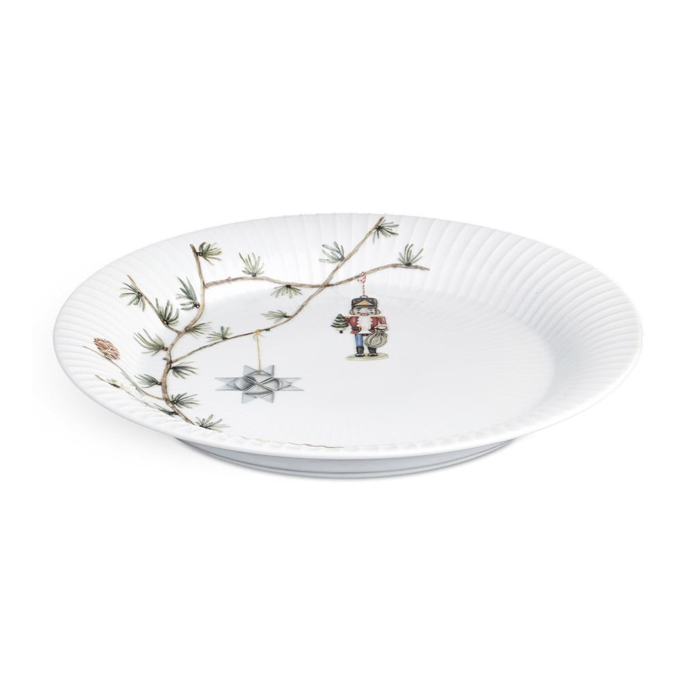 Farfurie din porțelan pentru Crăciun Kähler Design Hammershoi Christmas Plate, ⌀ 27 cm Farfurie din porțelan pentru Crăciun Kähler Design Hammershoi Christmas Plate, ⌀ 27 cm