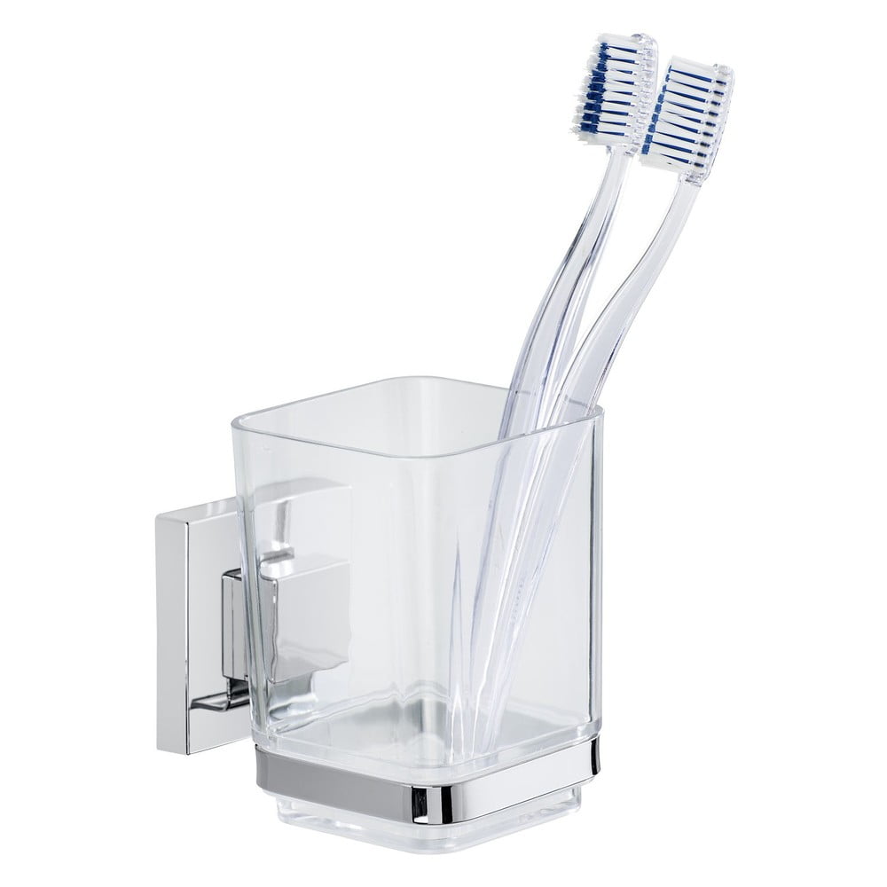 Suport pentru periuțe Wenko cu sistem de prindere Vacuum-Loc, până la 33kg Suport pentru periuțe Wenko cu sistem de prindere Vacuum-Loc, până la 33kg
