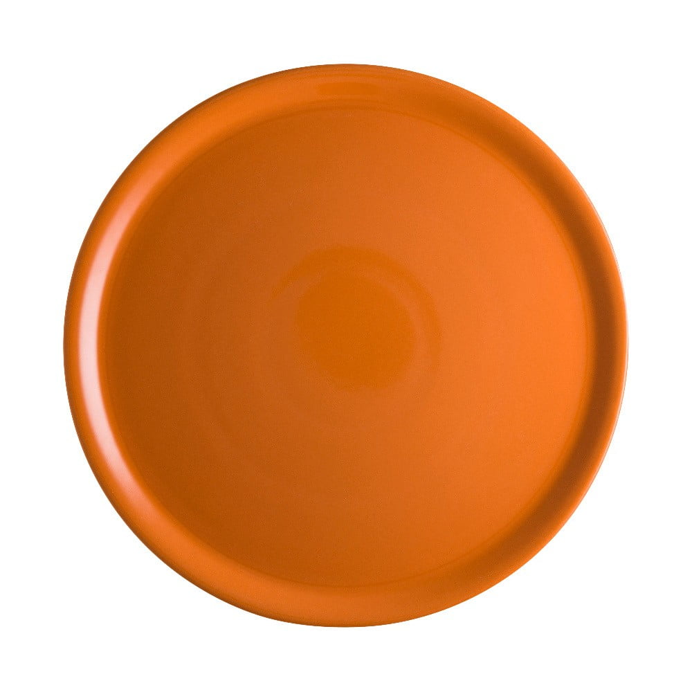 Farfurie din porțelan pentru pizza Brandani Pizza, ⌀ 31 cm, portocaliu Farfurie din porțelan pentru pizza Brandani Pizza, ⌀ 31 cm, portocaliu