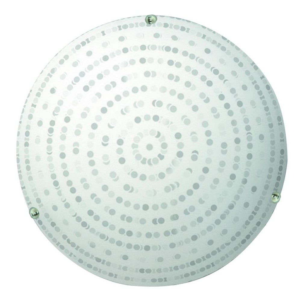 Plafonieră albă cu abajur din sticlă ø 30 cm Circle – Candellux Lighting Plafonieră albă cu abajur din sticlă ø 30 cm Circle – Candellux Lighting