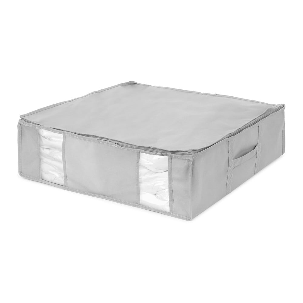 Cutie de depozitare pentru haine din material textil cu vacuum și pereți întăriți Granit – Compactor Cutie de depozitare pentru haine din material textil cu vacuum și pereți întăriți Granit – Compactor