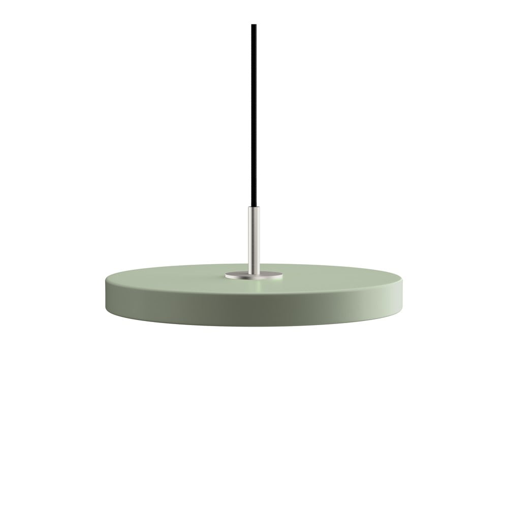 Lustră verde-deschis LED cu abajur din metal ø 31 cm Asteria Mini – UMAGE Lustră verde-deschis LED cu abajur din metal ø 31 cm Asteria Mini – UMAGE