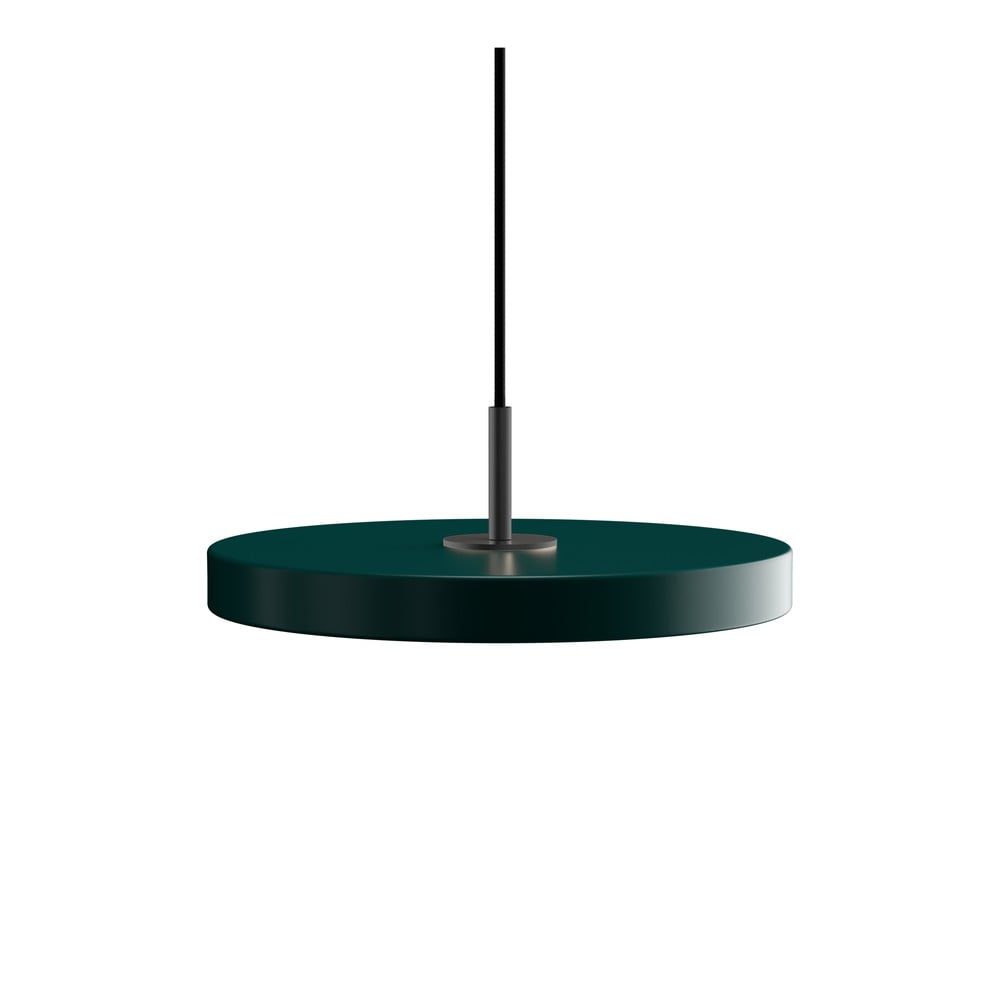 Lustră verde-închis LED cu abajur din metal ø 31 cm Asteria Mini – UMAGE Lustră verde-închis LED cu abajur din metal ø 31 cm Asteria Mini – UMAGE