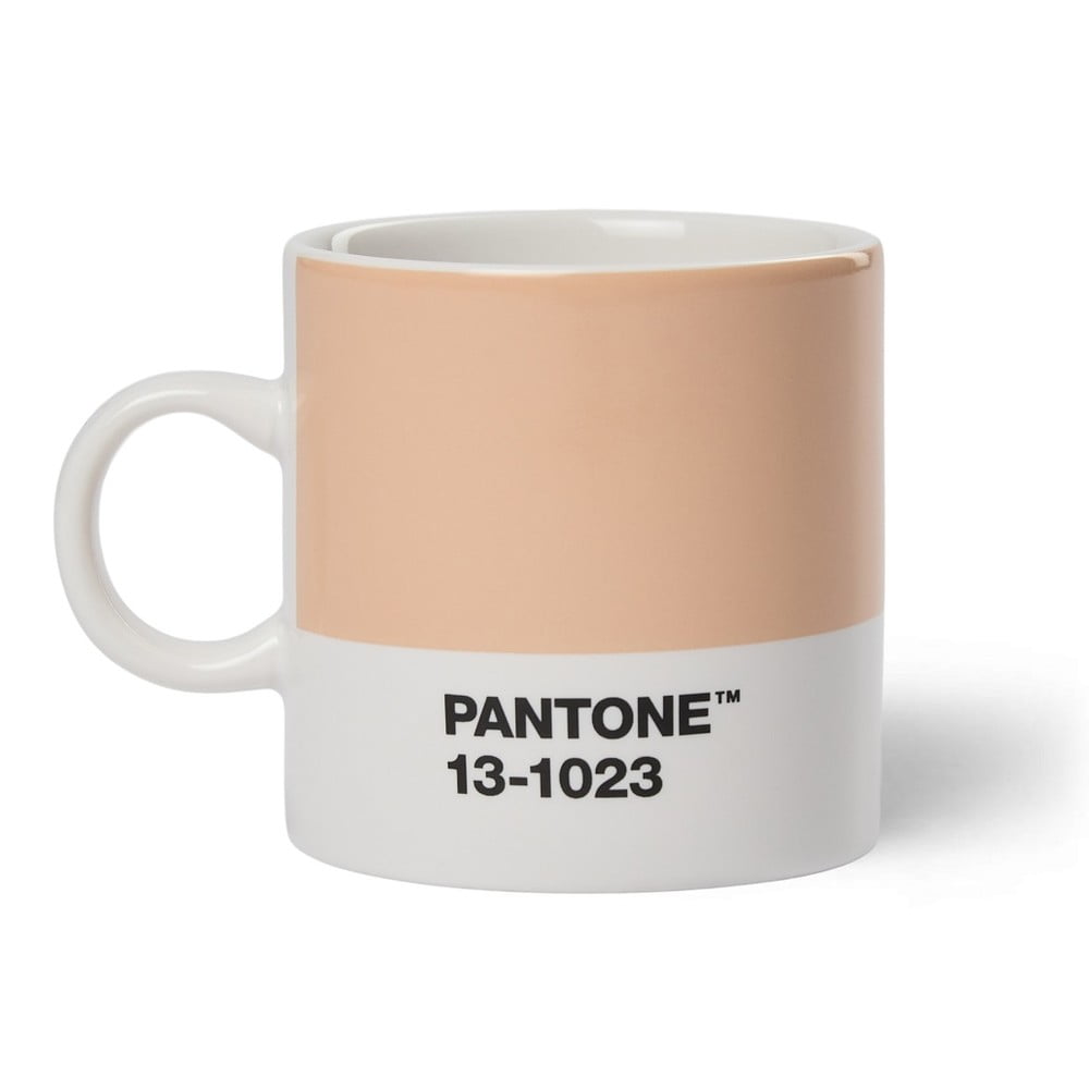 Ceașcă pentru espresso din ceramică roz-portocaliu 120 ml Peach Fuzz 13-1023 – Pantone Ceașcă pentru espresso din ceramică roz-portocaliu 120 ml Peach Fuzz 13-1023 – Pantone