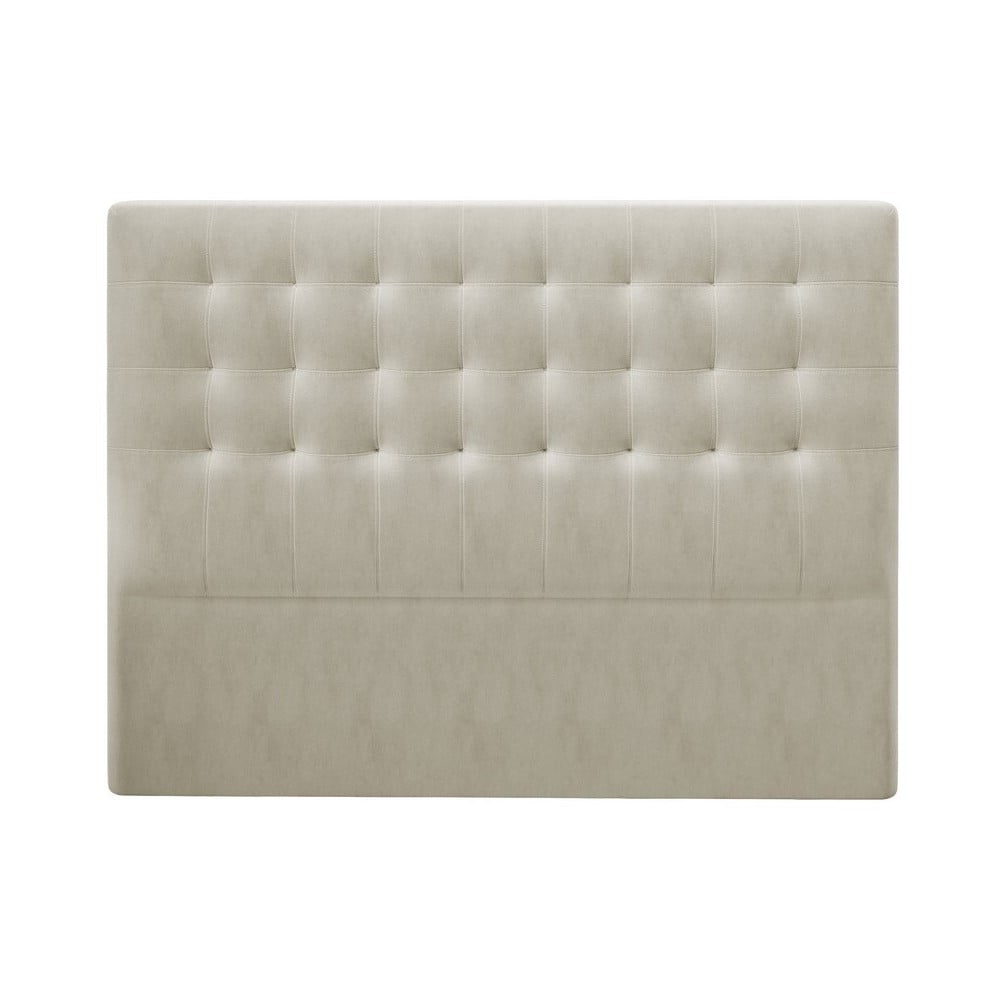 Tăblie pentru pat cu tapițerie de catifea Windsor & Co Sofas Athena, 200 x 120 cm, bej Tăblie pentru pat cu tapițerie de catifea Windsor & Co Sofas Athena, 200 x 120 cm, bej